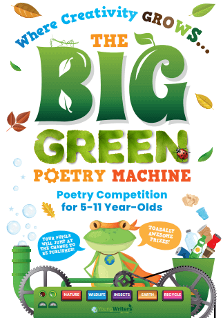 The Big Green Poetry Machine - Poetry Contest Resource